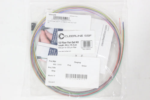 CLEERLINE SSF™ 12 FIBER FAN OUT KIT 36