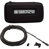 Countryman B2DW4FF05BSR B2D Directional Lavalier with Detachable SR Connector for Sennheiser Wireless Transmitters (Gray Band, Black)