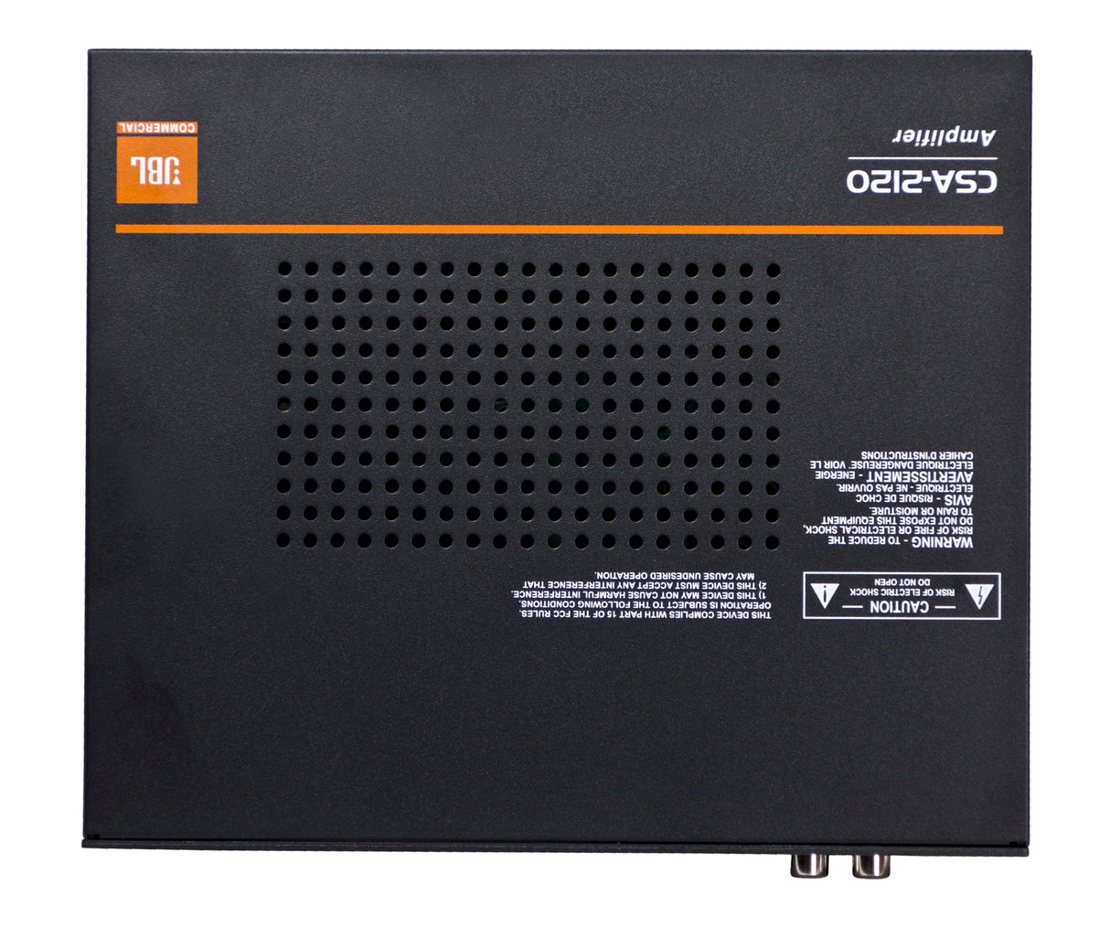 JBL CSA 2120 Commercial Series 2-Channel 120W Power Amplifier
