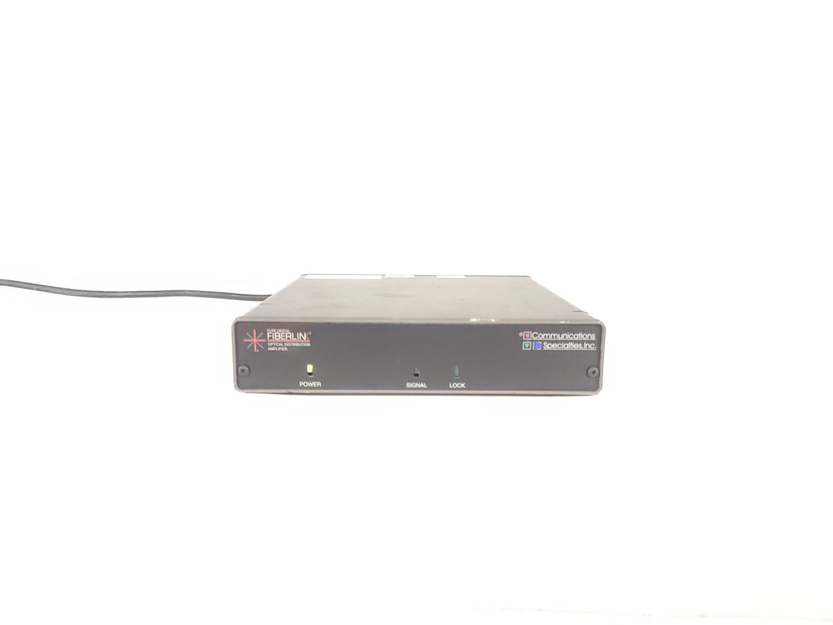CSI Pure Digital Fiberlink 8004NA-3SCCCC Optical Distribution Amplifier