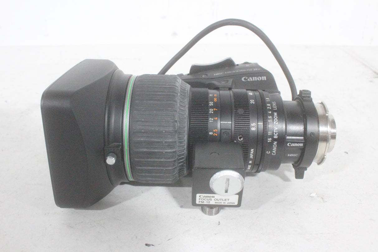 Canon KJ20x8.5B 8.5-170mm BCTV Zoom Lens