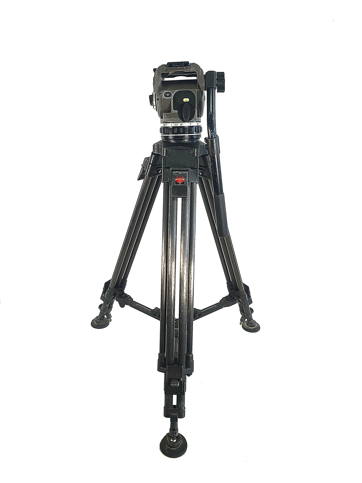 Cartoni LS0379 Laser Fluid Head 3 Stage Tripod in Sachtler Soft Carry Case