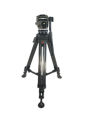 Cartoni LS0379 Laser Fluid Head 3 Stage Tripod in Sachtler Soft Carry Case
