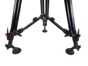 Cartoni Laser Fluid Head 2 Stage Tripod in Tuffpak Hard Carry Case
