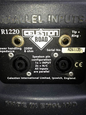 Celestion R1220 Road Series Loudspeakers
