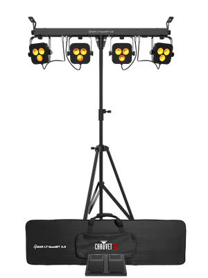 CHAUVET DJ 4BAR LT QuadBT ILS All-in-One RGBA 4-Par Wash Light System with Bluetooth