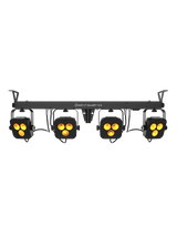 CHAUVET DJ 4BAR LT QuadBT ILS All-in-One RGBA 4-Par Wash Light System with Bluetooth