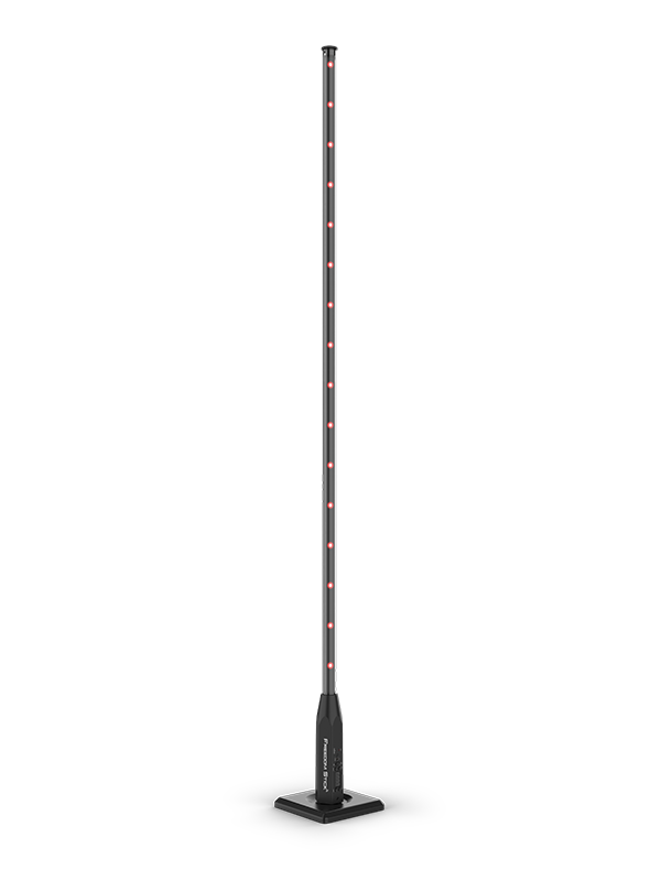 CHAUVET DJ Freedom Stick X4 Battery-Powered RGB LED Tube Kit with Stands & Case (4-Pack)