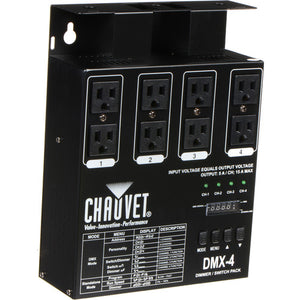 Chauvet DJ DMX-4 4 Ch DMX Dimmer/Switch Pack