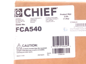 Chief FCA540 Fusion Power Outlet Accessory in Original Box