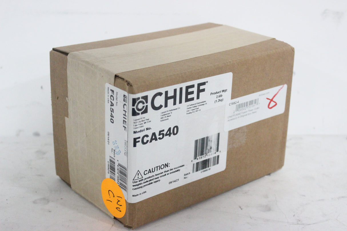 Chief FCA540 Fusion Power Outlet Accessory in Original Box (New)
