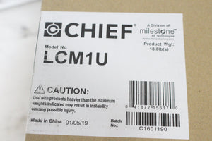 Chief LCM1U Single Ceiling Mount