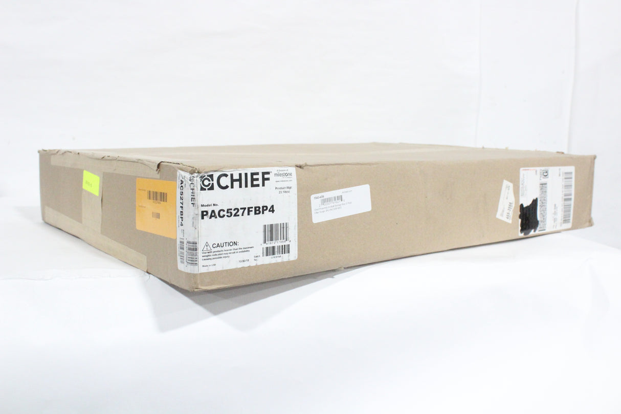 Chief Proximity In-Wall Storage Box (2 Rcpt Filter Surge, BK) PAC526FBP2 (New)