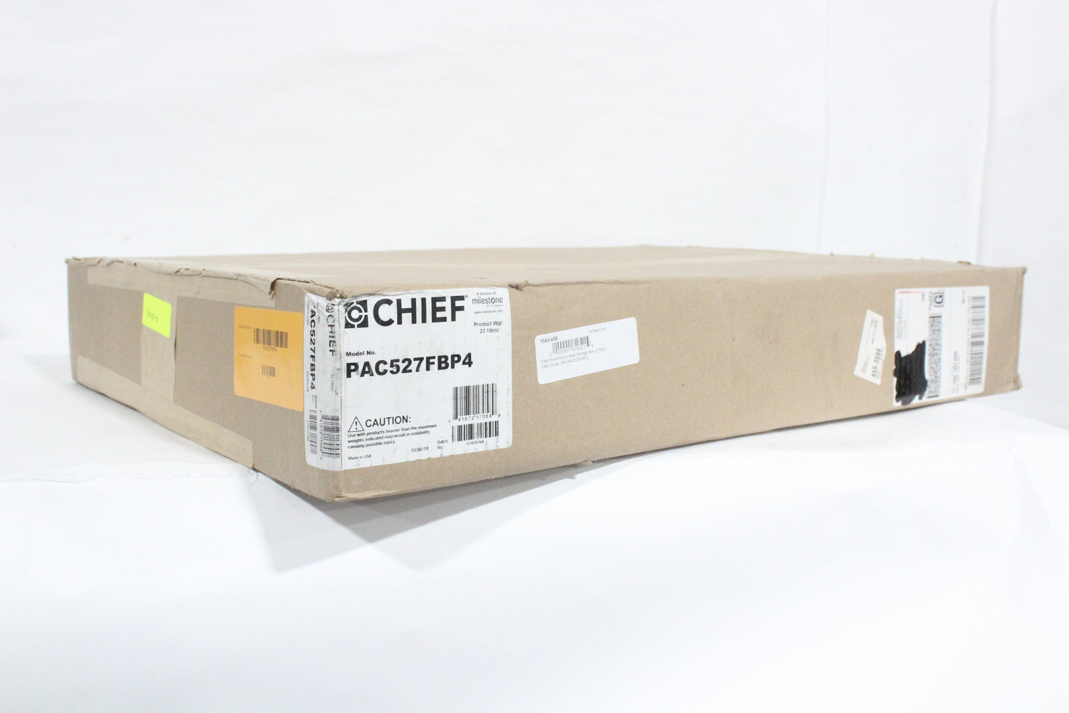 Chief Proximity In-Wall Storage Box (2 Rcpt Filter Surge, BK) PAC526FBP2 (New)