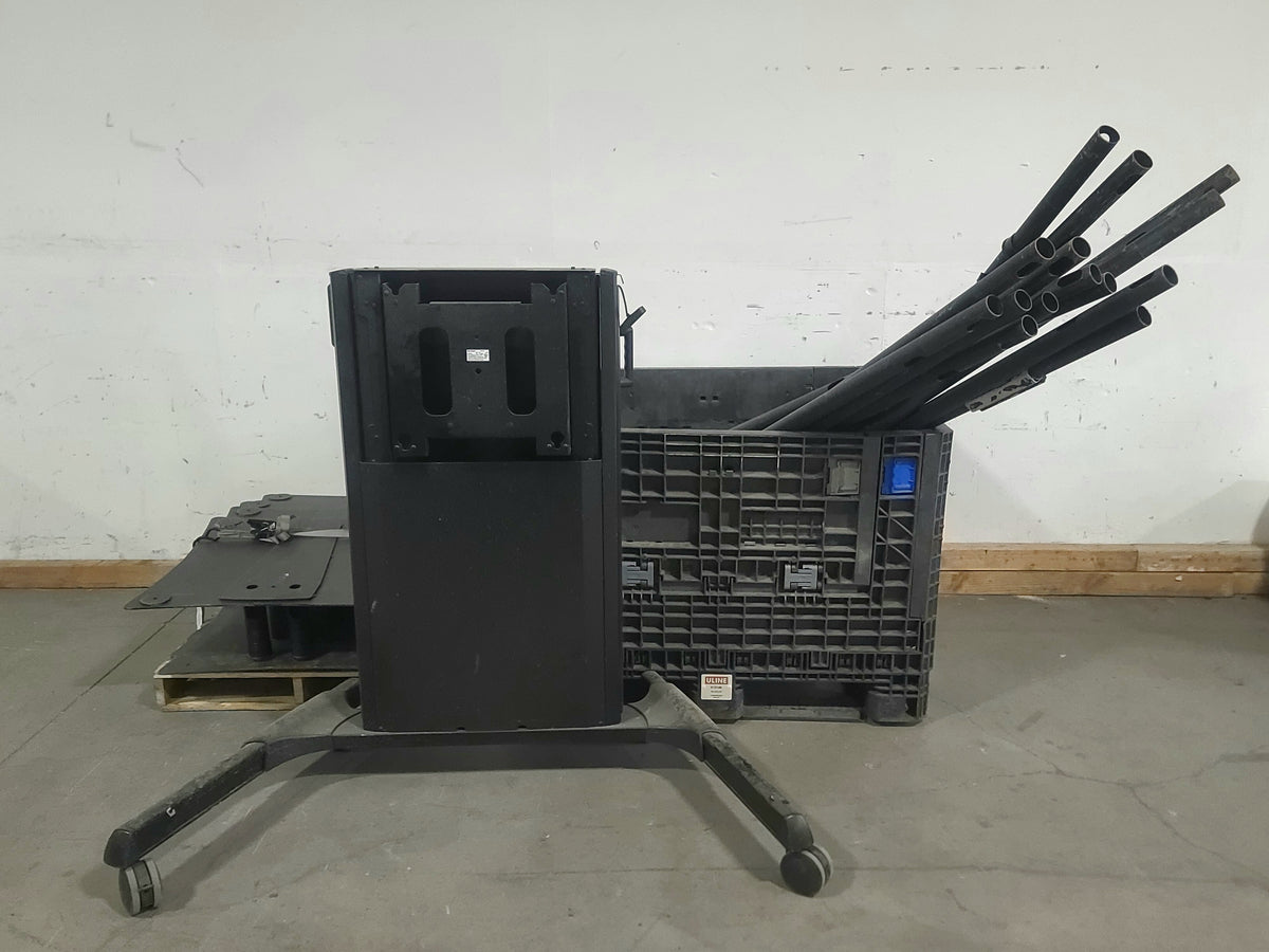 Chief XPD1U Electric Height Adjust TV Mount w/ (7) Custom Dual Post TV Mount Stands and Accessories
