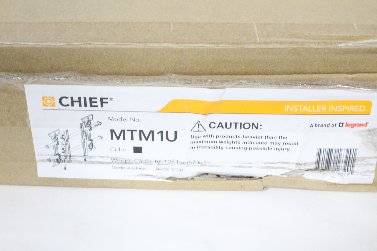 Chief MTM1U Medium FUSION Micro-Adjustable Tilting TV Wall Mount for 26-47 Inch Displays