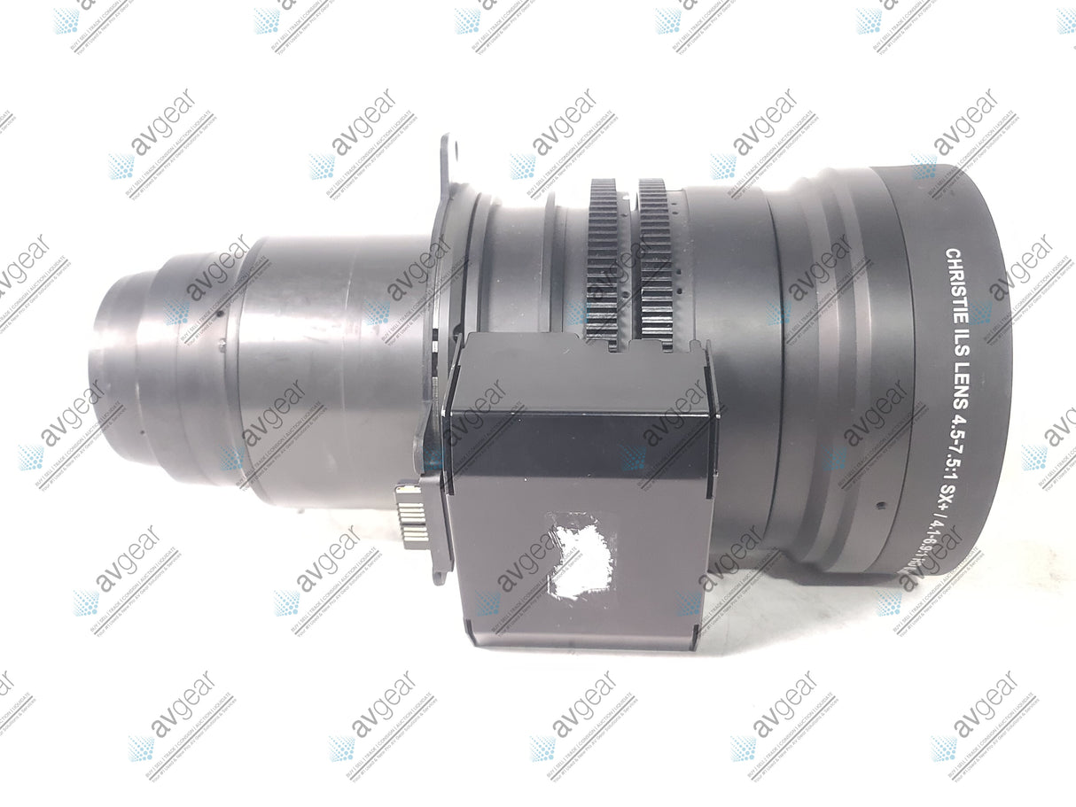 Christie 104-115101-XX ILS 4.5-7.5:1 SX+ / 4.1-6.9:1 HD 0.95" 3-CHIP DLP Projector Lens in Hard Carrying Case