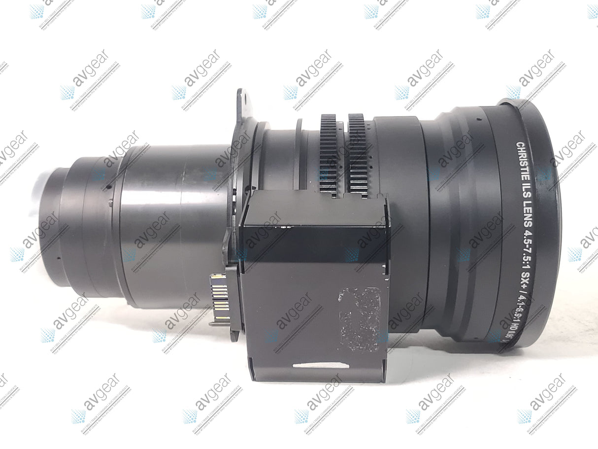 Christie 104-115101-XX ILS 4.5-7.5:1 SX+ / 4.1-6.9:1 HD 0.95" 3-CHIP DLP Projector Lens in Hard Carrying Case