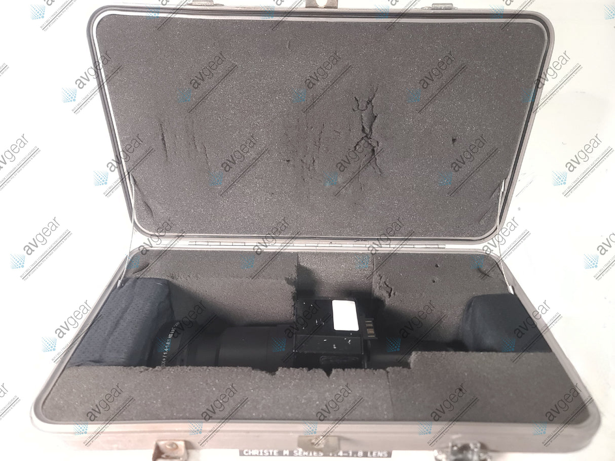 Christie 118-100112-03 ILS 1.5-2.0:1 SX+/1.4-1.8:1 HD 0.95" 3-Chip DLP Projector Lens in Hard Carrying Case