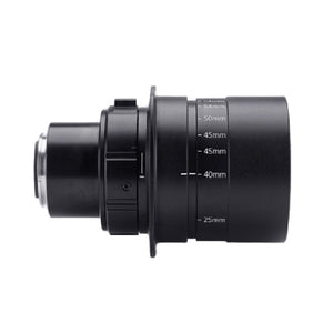 Christie 121-122106-XX Middle Throw Zoom Projector Lens, 1.5x F1.8-2.3 F=35-54mm