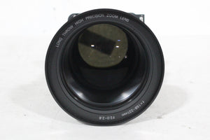 Christie 2.0-2.8 158-221mm Long Throw High Precision Projector Zoom Lens in Pelican Case