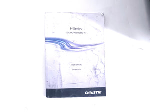 Christie D12HD-H 10,000 Lumen 1DLP Large Venue Projector (1126 Op Hours) w/ Remote Control in Hard Wheeled Case