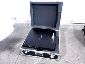 Christie D12HD-H 10,000 Lumen 1DLP Large Venue Projector (1126 Op Hours) w/ Remote Control in Hard Wheeled Case