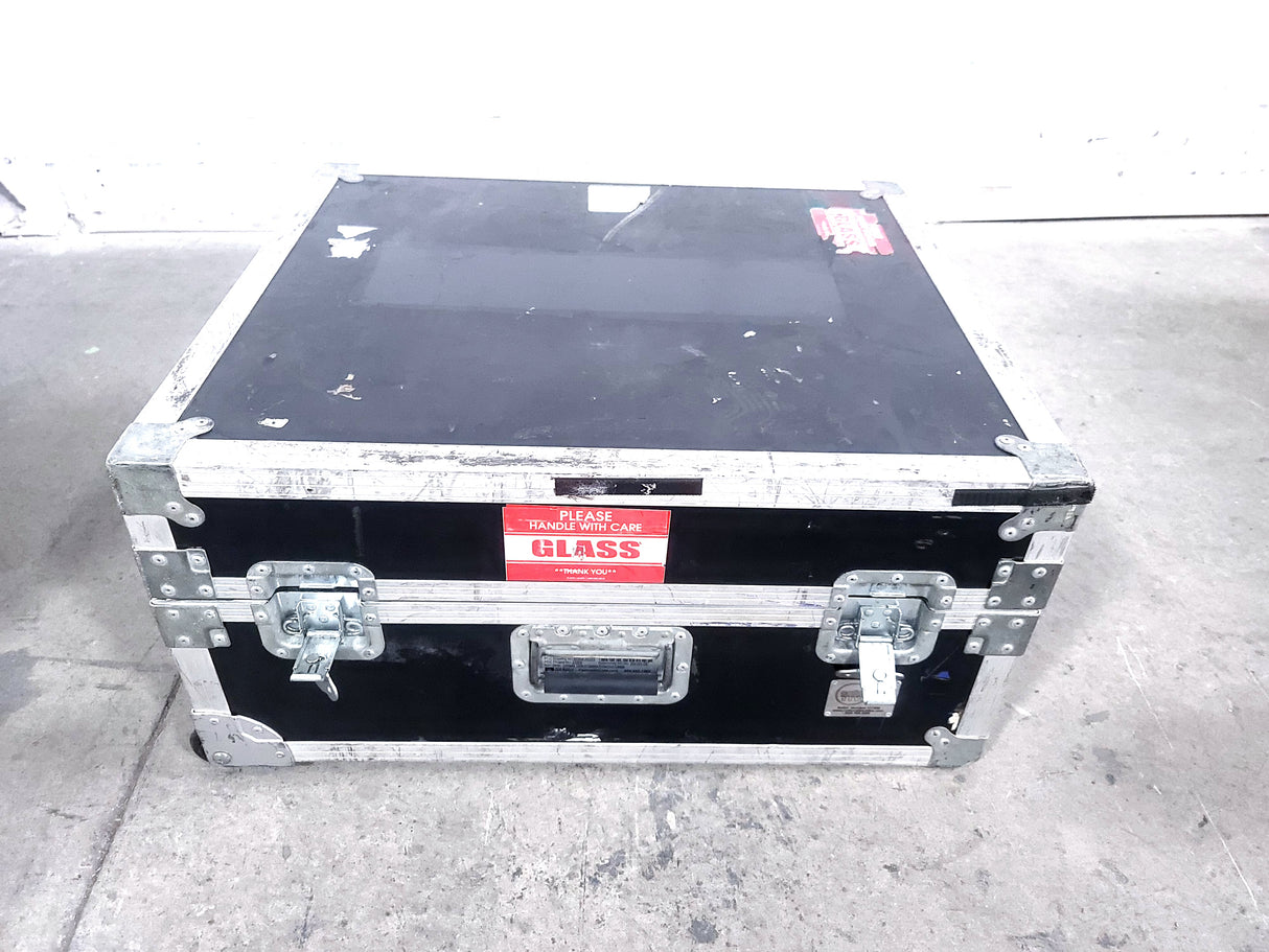 Christie D12HD-H 10,000 Lumen 1DLP Large Venue Projector (1126 Op Hours) w/ Remote Control in Hard Wheeled Case