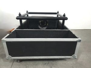 Christie D12HD-H (Lamp 1 1004, Lamp 2 1288 Hours) 10,000 Lumens HD 0.95" DLP x 1 1080P Large Venue Projector (NO LENS) In Wheeled Road Case