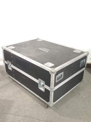 Christie D12HD-H (Lamp 1 101, Lamp 2 179 Hours) 10,000 Lumens HD 0.95" DLP x 1 1080P Large Venue Projector (NO LENS) In Wheeled Road Case