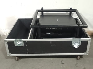 Christie D12HD-H (Lamp 1 1138, Lamp 2 1138 Total Hours) 10,000 Lumens HD 0.95" DLP x 1 1080P Large Venue Projector (NO LENS) In Wheeled Road Case