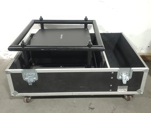 Christie D12HD-H (Lamp 1 1138, Lamp 2 1138 Total Hours) 10,000 Lumens HD 0.95" DLP x 1 1080P Large Venue Projector (NO LENS) In Wheeled Road Case