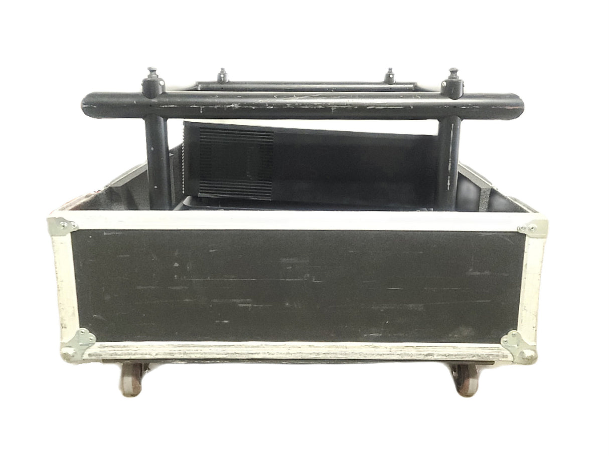 Christie D12HD-H (Lamp 1 1665 , Lamp 2 1109 Hours) 10,000 Lumens HD 0.95" DLP x 1 1080P Large Venue Projector (NO LENS) In Wheeled Road Case