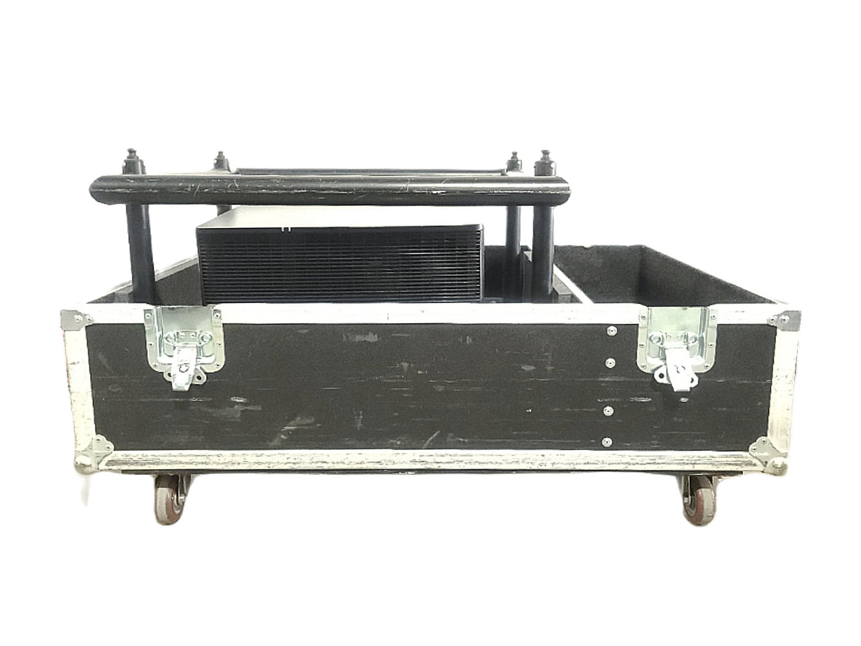 Christie D12HD-H (Lamp 1 1665 , Lamp 2 1109 Hours) 10,000 Lumens HD 0.95" DLP x 1 1080P Large Venue Projector (NO LENS) In Wheeled Road Case