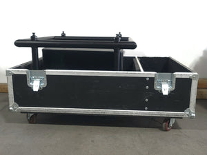 Christie D12HD-H (Lamp 1 194, Lamp 2 194 Hours) 10,000 Lumens HD 0.95" DLP x 1 1080P Large Venue Projector (NO LENS) In Wheeled Road Case