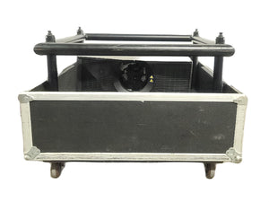 Christie D12HD-H (Lamp 1 445, Lamp 2 445 Hours) 10,000 Lumens HD 0.95" DLP x 1 1080P Large Venue Projector (NO LENS) In Wheeled Road Case