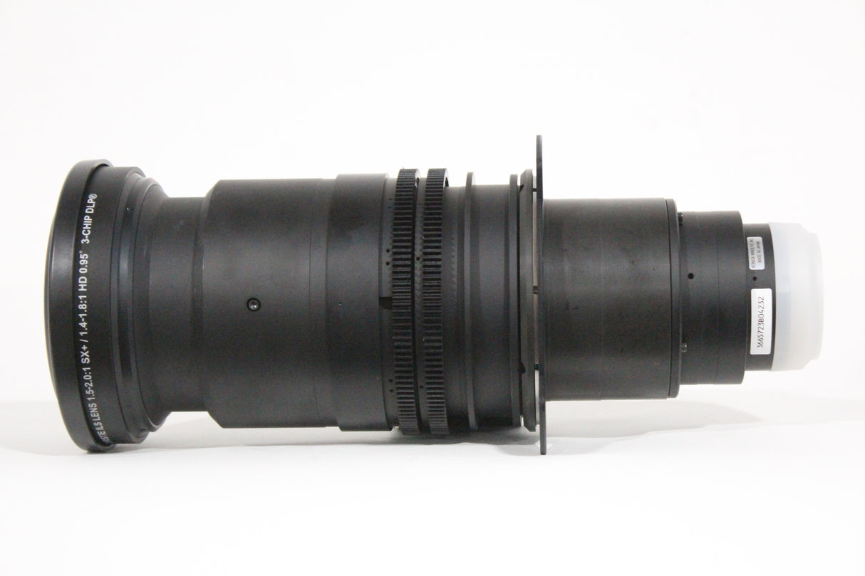Christie ILS Projector Lens 1.5-2.0 SX+/1.4-1.8 HD 3-Chip DLP