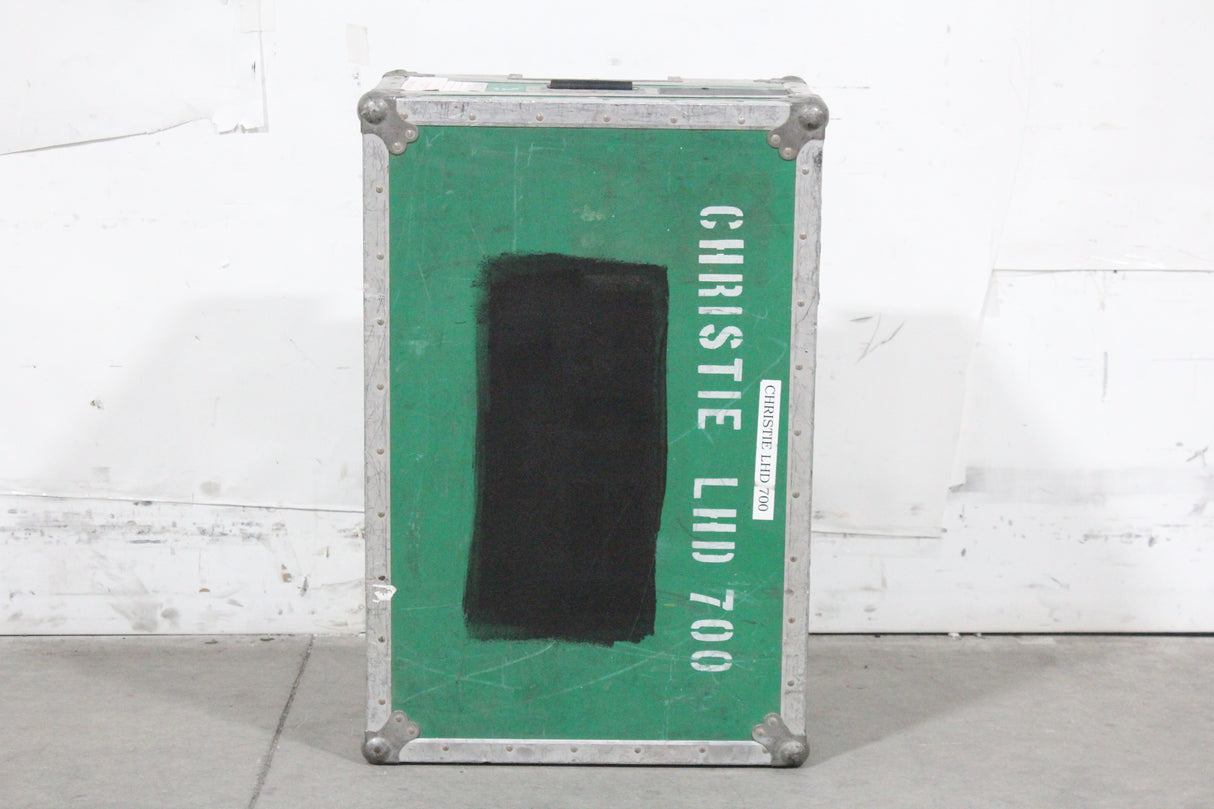 Christie LHD700 Projector &amp; Hardware (422 Hours) w/ Anvil Wheeled Hard Case