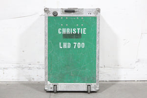 Christie LHD700 Projector &amp; Hardware (422 Hours) w/ Anvil Wheeled Hard Case