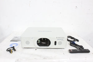 Christie LWU501i (5,000 Lumen) 3 Chip WUXGA LCD Conference Projector (791 Hours) w/ Remote in SKB Hard Wheeled Case (1688-195)