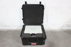 Christie LWU501i (5,000 Lumen) 3 Chip WUXGA LCD Conference Projector (791 Hours) w/ Remote in SKB Hard Wheeled Case (1688-195)