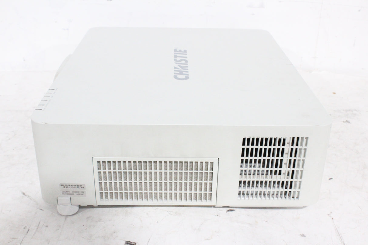 Christie LWU501i (5,000 Lumen) 3 Chip WUXGA LCD Conference Projector (791 Hours) w/ Remote in SKB Hard Wheeled Case (1688-195)