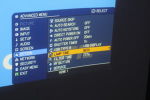 Christie LWU501i (5,000 Lumen) 3 Chip WUXGA LCD Conference Projector (967 Op Hours) w/ Remote, PSU in Hard Rolling Case (1688-173)