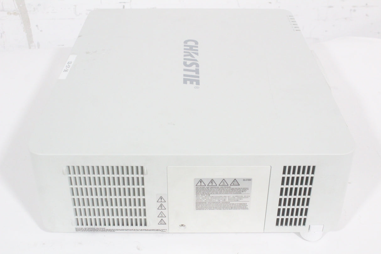 Christie LWU501i (5,000 Lumen) 3 Chip WUXGA LCD Conference Projector (967 Op Hours) w/ Remote, PSU in Hard Rolling Case (1688-173)