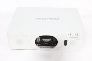 Christie LWU501i (5,000 Lumen) 3 Chip WUXGA LCD Conference Projector (992 Hours, Power Button Issue) w/ Remote in SKB Hard Wheeled Case (1688-198)