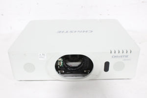 Christie LWU501i (5,000 Lumen) 3 Chip WUXGA LCD Conference Projector (TEMP Issues) w/ Remote in Hard Rolling Case (FOR PARTS) (1688-209)