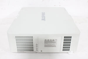 Christie LWU501i (5,000 Lumen) 3 Chip WUXGA LCD Conference Projector (TEMP Issues) w/ Remote in Hard Rolling Case (FOR PARTS) (1688-209)