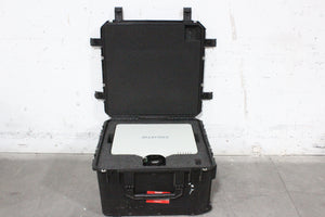Christie LWU501i (5,000 Lumen) 3 Chip WUXGA LCD Conference Projector w/ Remote in Hard Rolling Case (1688-194)