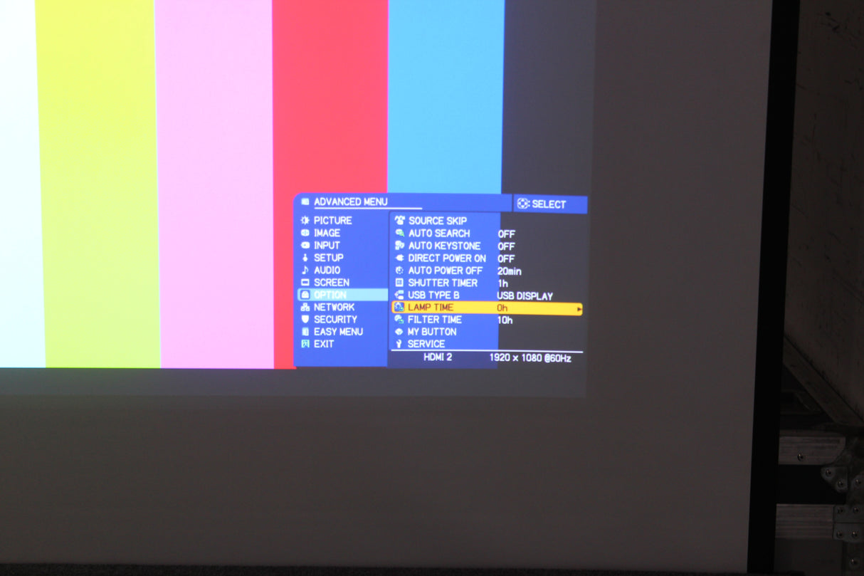 Christie LWU501i (5,000 Lumen) 3 Chip WUXGA LCD Conference Projector w/ Remote in Hard Rolling Case (1688-194)