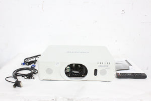 Christie LWU501i (5,000 Lumen) 3 Chip WUXGA LCD Conference Projector w/ Remote in Hard Rolling Case (1688-194)